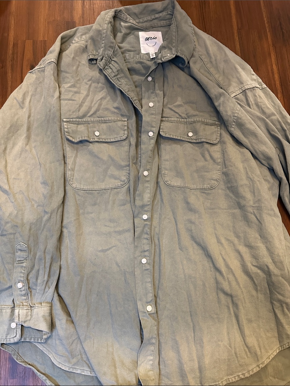 Aerie Shacket Size Medium